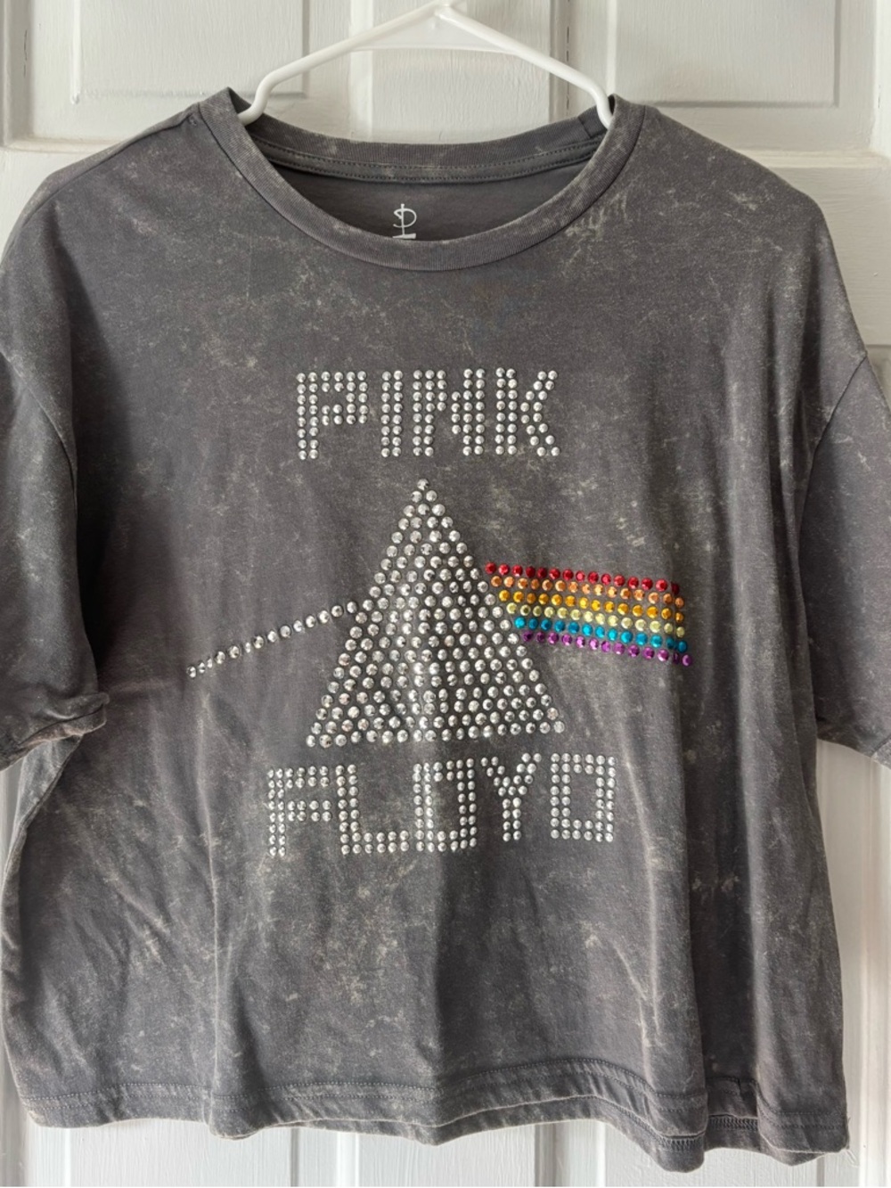Pink Floyd Black Tee with White Print